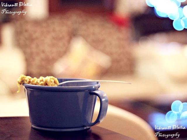 Sunday is a cup of Maggi (Photo: Vikrantt Bhatia)
