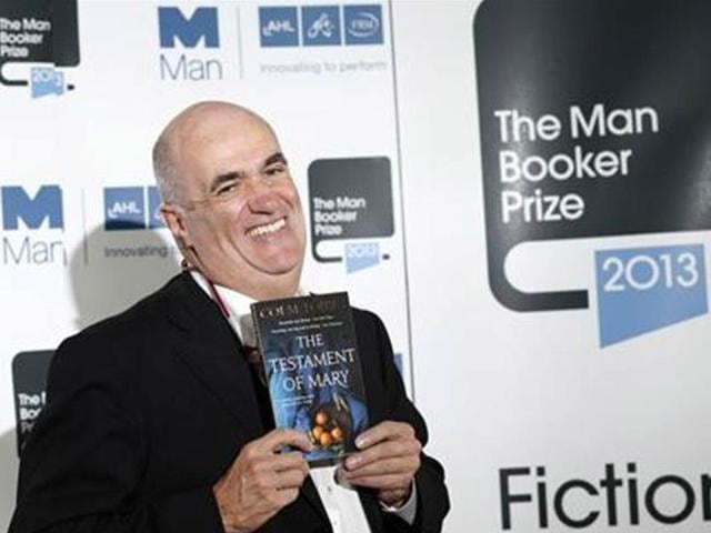 Man-Booker-Prize-2013-shortlist-nominee-Colm-Toibin-poses-with-his-book-The-Testament-of-Mary-during-a-photocall-at-the-Southbank-Centre-in-London-Credit-Reuters-Olivia-Harris