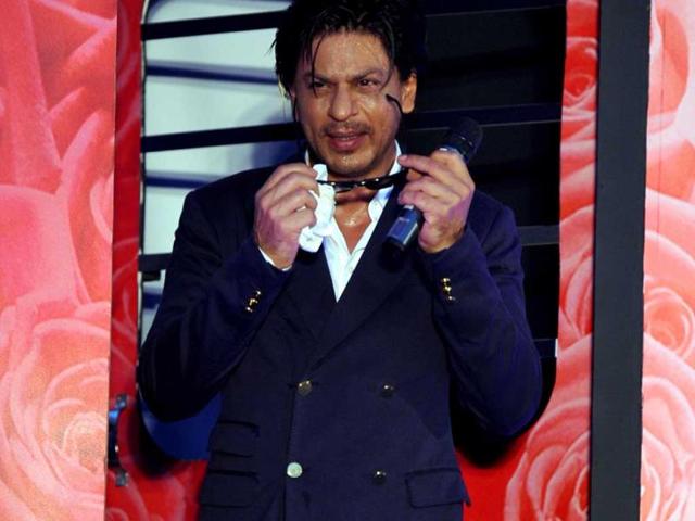 Shahrukh plays it cool.