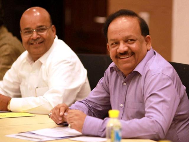 BJP-leader-Harsh-Vardhan-R-attends-party-s-Election-committee-meeting-in-New-Delhi-PTI-file-photo