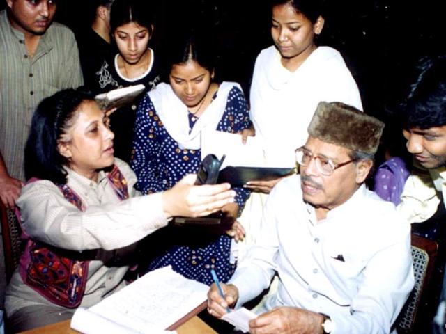 Manna Dey won Filmfare Lifetime Achievement Award in 2011. (PTI Photo)
