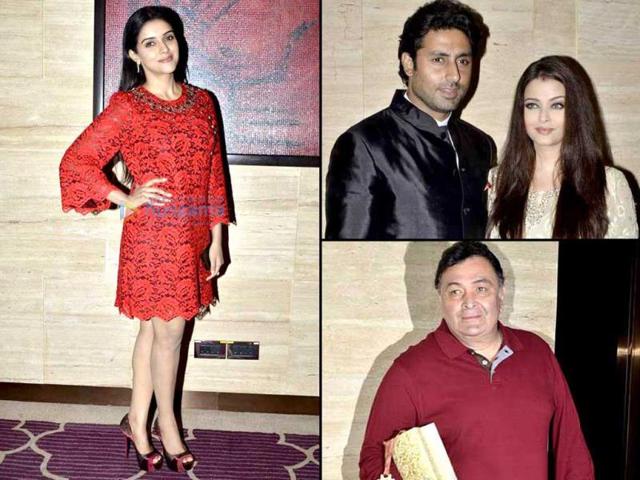 B-Town was in full attendance at Asin's birthday bash. Amitabh Bachchan, Aishwarya Rai, Rishi Kapoor, Jacqueline Fernandez and many others attended the party.