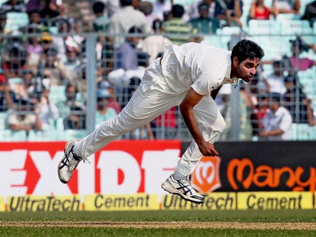Medium pacer Bhuvneshwar. (PTI photo)