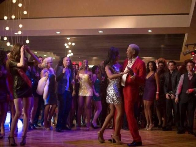 Free man dancing!