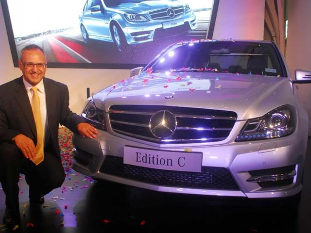 Mr-Eberhard-Kern-MD-and-CEO-Mercedes-Benz-india-Launch-new-edition-C-Class-mercedes-benz-in-india-Mumbai-on-12th-nov-2013-Photo-HT-Prodip-Guha Mr-Eberhard-Kern-MD-and-CEO-Mercedes-Benz-india-Launch-new-edition-C-Class-mercedes-benz-in-india-Mumbai-on-12th-nov-2013-Photo-HT-Prodip-Guha