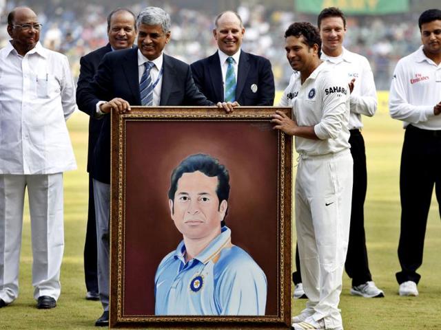 Photos: Sachin, for one last time