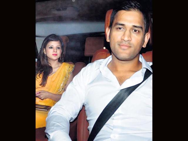 Sakshi and MS Dhoni were also spotted at the do.