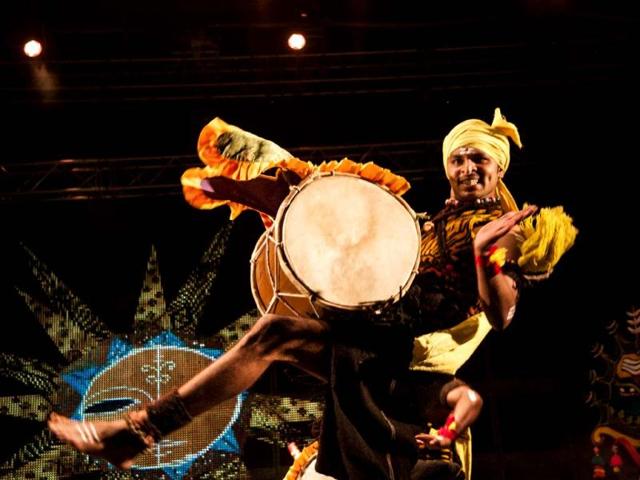 A triumphant dance: The Raghu Dixit Project (Photo credit: Shalaka Pai)