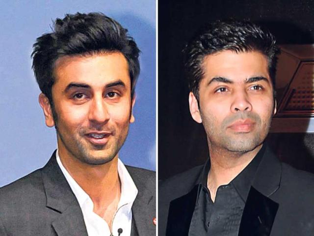 Ranbir Kapoor and Karan JoharFilm: Bombay VelvetDirector: Anurag KashyapKaran Johar, who first acted with Shah Rukh Khan in Dilwale Dulhania Le Jayenge (1995) will be seen playing an “antagonist with shades of grey” in the period drama flick. His character is likely to be of a strong media mogul. It’s believed that initially Anurag wanted Naseeruddin Shah to play the part.