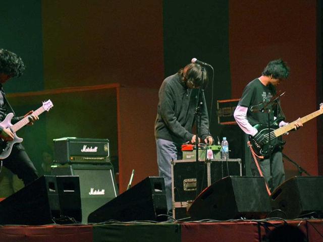 Circus lose themselves to their music. (Photo credit: Kunal Khullar)