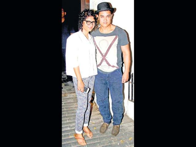 Aamir Khan and wife Kiran Rao hosted a party to celebrate the second birthday of their son, Azad.