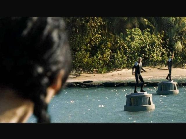 Katniss is back to doing what she does best.