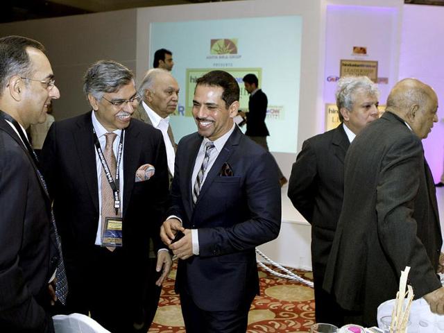A group of delegates at the Hindustan Times Leadership Summit 2013 in New Delhi. (Virendra Singh Gosain/ HT Photo)