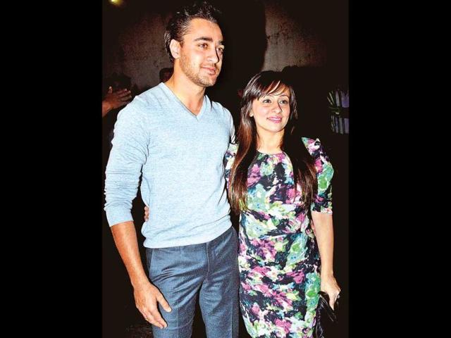 Imran Khan stepped out partying with his pregnant wife Avantika Mallik.