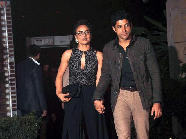 Farhan Akhtar also came on his Karthik Calling Kathik co-star's invitation.