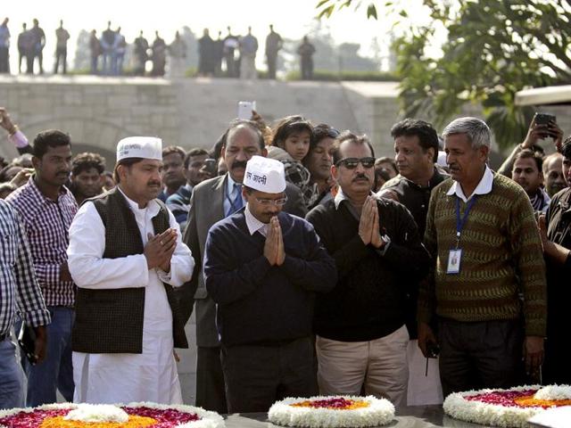 AAP-leader-Arvind-Kejriwal-arrives-to-address-a-press-conference-at-the-party-headquarters-in-Ghaziabad-AFP-photo
