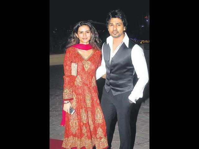 Gauri and Nikhil Dwivedi. (Photo: Prodip Guha)