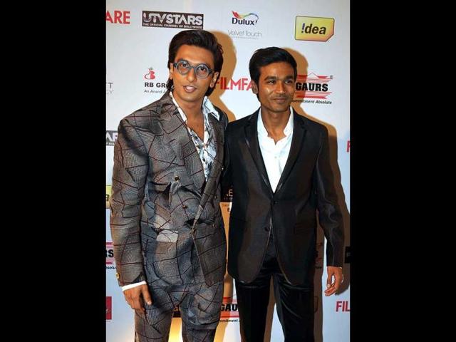 See, we are not competitors! Ranveer Singh and Dhanush were spotted together. See, we are not competitors! Ranveer Singh and Dhanush were spotted together.
