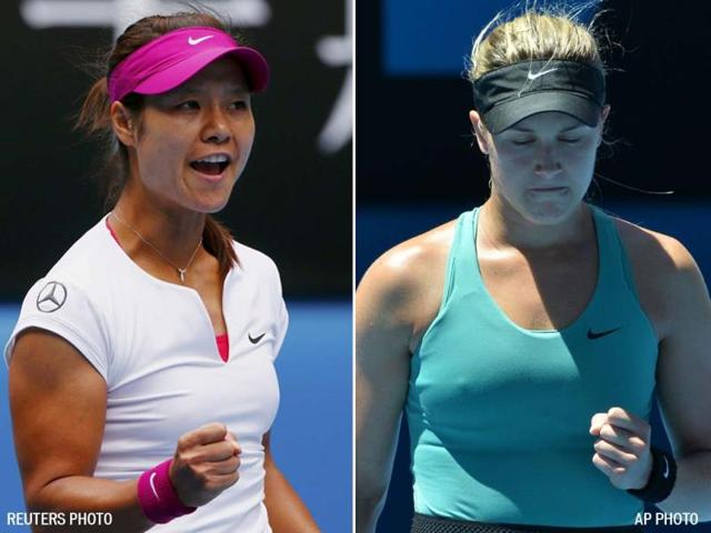 Li-Na-of-China-L-and-Eugenie-Bouchard-of-Canada-are-now-into-the-semi-finals-of-the-Australian-Open-Agency-Photo