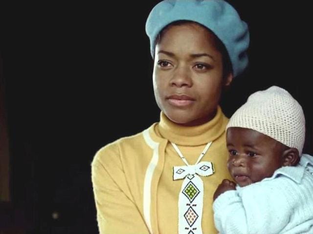 Naomie Harris plays Mandela's wife. Harris has received a lot of critical acclaim for her acting. Naomie Harris plays Mandela's wife. Harris has received a lot of critical acclaim for her acting.