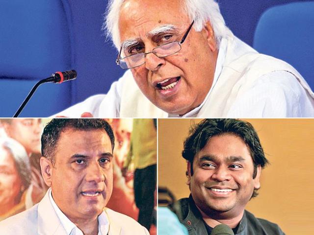 Kapil Sibal: The Union minister &shy;follows only 35 people on the microblogging website. Of these, actor Boman Irani and Oscar-winning &shy;musician AR Rahman, and Aamir Khan are the only names from Bollywood.