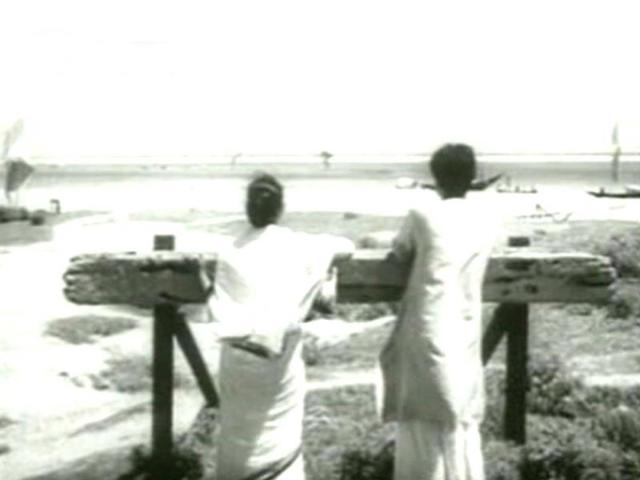 Komol Gandhar, 1961. The sign post which used to be the symbol of unity now stands for division.