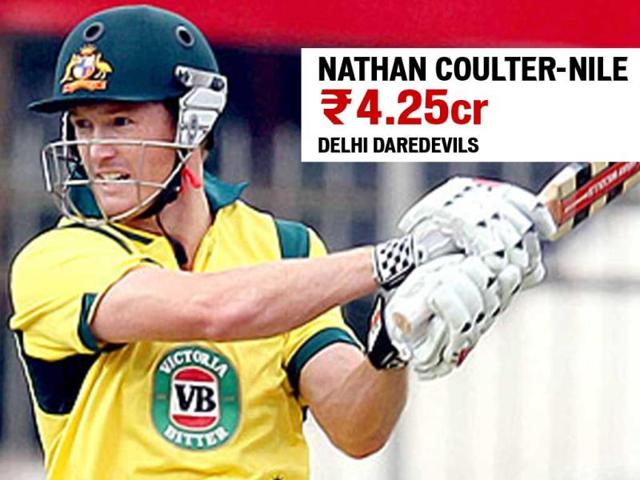 Nathan Coulter-Nile, picked up by Delhi Daredevils for Rs 4.25 cr. (Agency Photo)