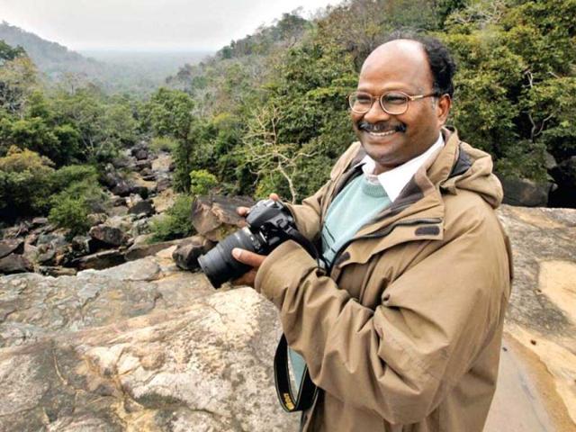 RS Murthy, the field director of Panna Tiger Reserve, is like a father figure to his staff.