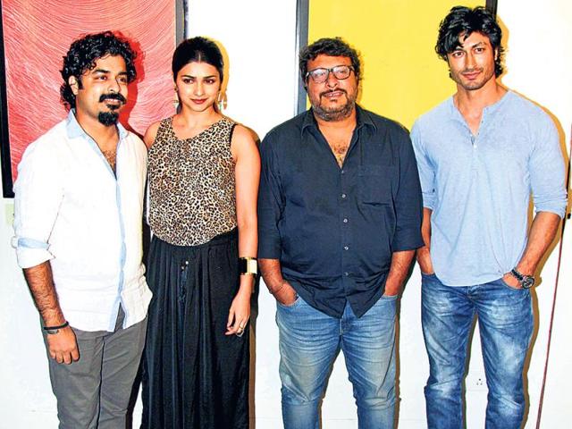 Actor Prachi Desai and film-maker Tigmanshu Dhulia were guests at a party hosted by painter Gaurav Bose