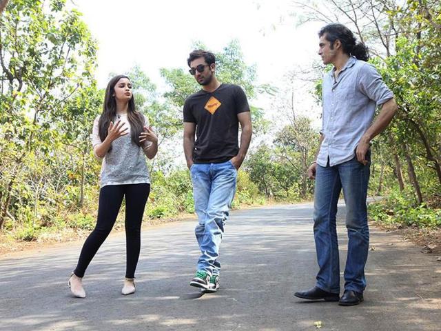 Ranbir Kapoor, Alia Bhatt and Imtiaz Alia in a candid conversation.