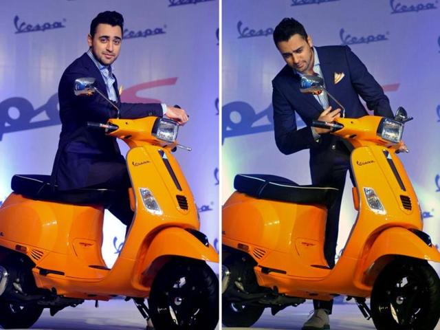 New Vespa S motor scooter has a price tag of Rs. 76,495. (AFP Photo)