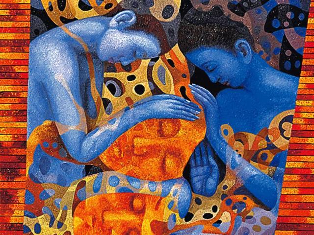 Untitled by Shubhra Das Alam, will be shown in a ­five-day exhibition titled Romanticists 2 at India Habitat Centre, Delhi, that will exhibit works of 13 renowned artists.