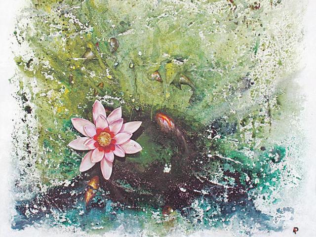 Immaculate by Puneet Kumar, will be shown in a ­five-day exhibition titled Romanticists 2 at India Habitat Centre, Delhi, that will exhibit works of 13 renowned artists.