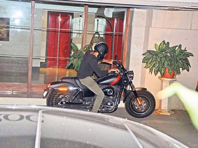 Malhotra, who gifted himself the mean machine on his 29th birthday in February, smashed into a few pots placed at the entrance of the building he was exiting.