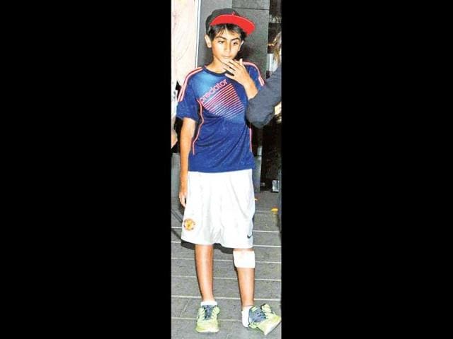 Malaika and Arbaaz Khan's son Arhaan.