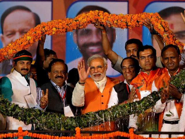 BJP-s-prime-ministerial-candidate-Narendra-Modi-during-a-rally-ahead-of-Lok-sabha-elections-in-Bulandshahr-Chahat-Ram-HT-Photo BJP-s-prime-ministerial-candidate-Narendra-Modi-during-a-rally-ahead-of-Lok-sabha-elections-in-Bulandshahr-Chahat-Ram-HT-Photo
