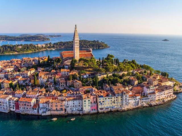 Rovinj, Croatia: Known as the blue pearl of the Adriatic Sea, Rovinj is located on the northern end of the Adriatic Sea and offers miles of sun-soaked beaches. (AFP)