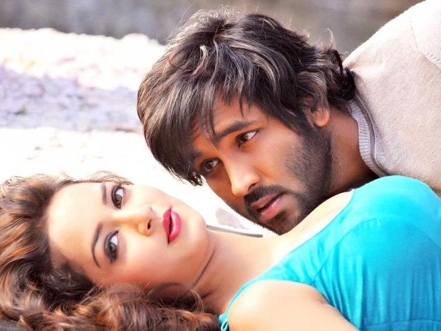 A still from the film Rowdy.