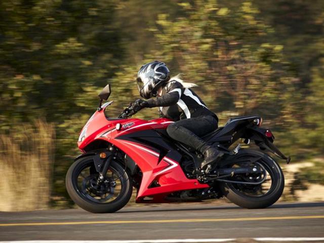 Kawasaki Ninja 250R: it comes in a host of engine sizes but the 250R or 300, feels like it’s been designed from the ground up to offer the new rider the perfect way of getting to grips with a sportbike. (AFP)