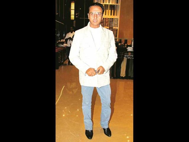Gulshan Grover at Nawaz Modi Singhania’s art event in Mumbai.