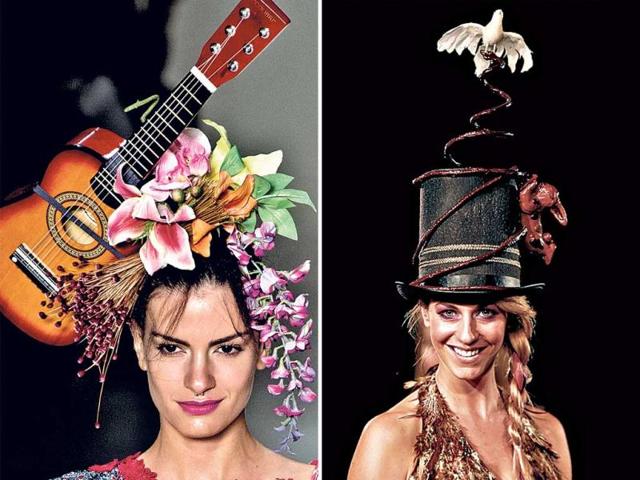 From edible hats to exaggerated floral tops, get some funky inspiration.