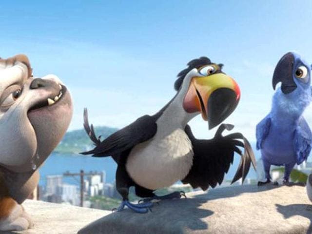 Blu goes beak-to-beak with the vengeful Nigel in the sequel, and meets the most fearsome adversary of all - his father-in-law.