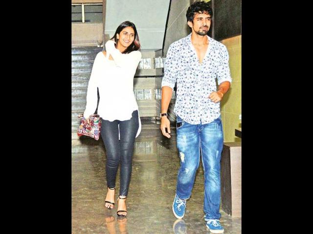 Huma Qureshi’s brother Saqib Saleem with Vani Kapoor