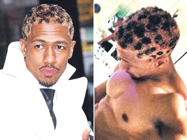Nick Cannon: The rapper is no stranger to &shy;controversy. He first painted his face white, and then sported a &shy;cheetah print hairdo. Yes you heard it right! 