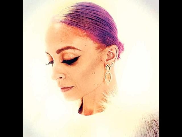 Nicole Richie: The mother-of-two recently dyed her hair purple. This is not the first time she has done that, though. At the Met Gala, Richie had white hair. 