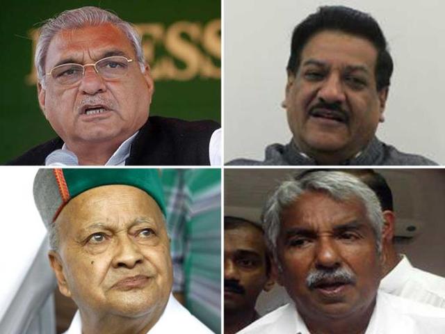 A-picture-of-Haryana-CM-Bhupinder-Singh-Hooda-Maharashtra-CM-Prithviraj-Chavan-Himachal-Pradesh-CM-Virbhadra-Singh-and-Kerala-CM-Oommen-Chandy-Agencies