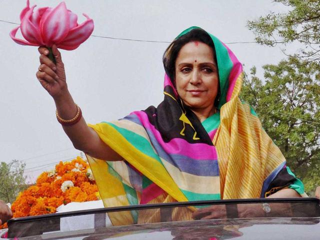Actress-and-BJP-candidate-Hema-Malini-during-an-election-campaign-in-Mathura-PTI-Photo