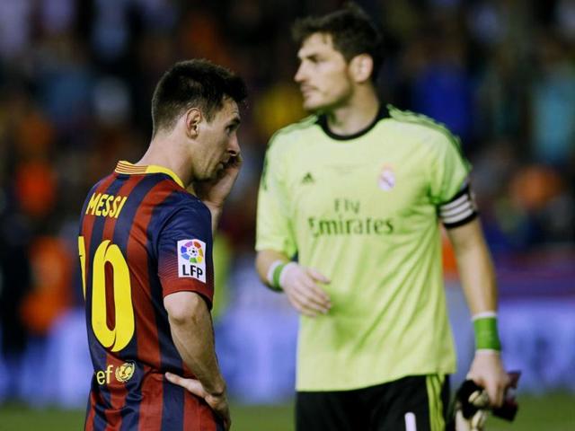 Barcelona-s-Lionel-Messi-reacts-near-Real-Madrid-s-goalkeeper-Iker-Casillas-after-losing-their-King-s-Cup-final-soccer-match-at-Mestalla-stadium-in-Valencia-Reuters-Photo Barcelona-s-Lionel-Messi-reacts-near-Real-Madrid-s-goalkeeper-Iker-Casillas-after-losing-their-King-s-Cup-final-soccer-match-at-Mestalla-stadium-in-Valencia-Reuters-Photo