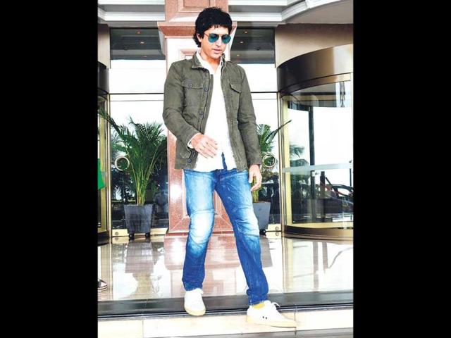Farhan Akhtar was seen leaving a venue post an event in Mumbai. Oddly, the actor-director wasn't surrounded by the usual entourage that flanks film stars.