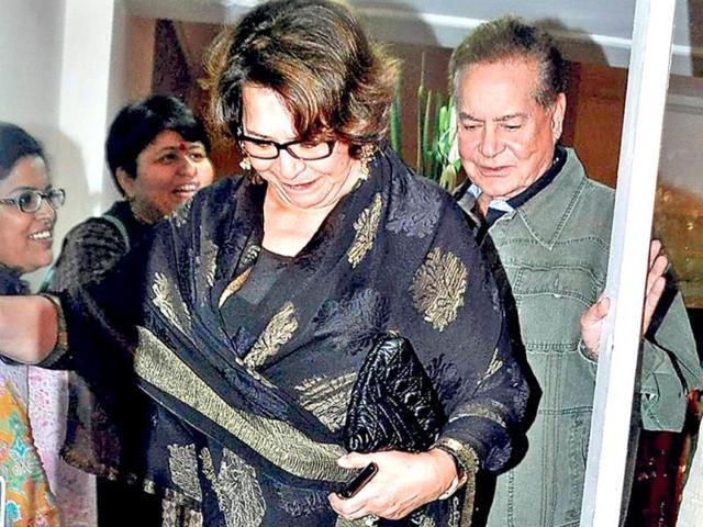 Salim Khan has two wives - Helen and Salma.